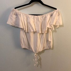 Mossimo white off the shoulder top
